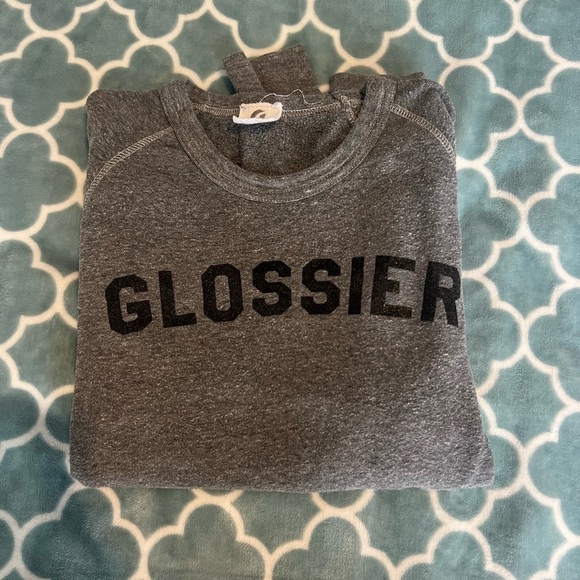 Glossier Gray Sweatshirt - Picture 2 of 4